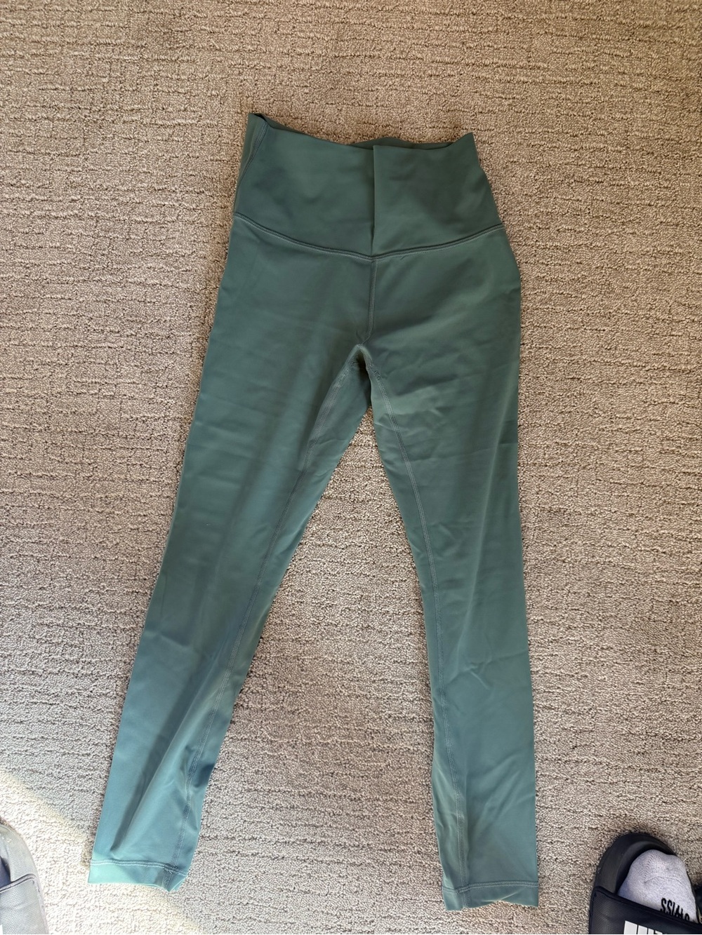 lululemon athletica High-Waist Leggings in sea foam